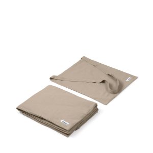 Beige duvet med taske